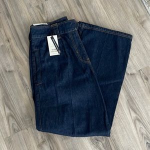 River Island Wide Leg trouser style Dark Wash Jean